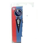 Tennessee Titans Cork Screw and Wine Bottle Topper Set
